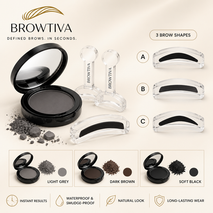 BROWTIVA™ – Perfect Eyebrows in 5 Seconds